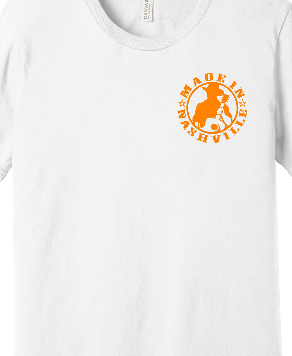 MIN White TN Orange T-Shirt