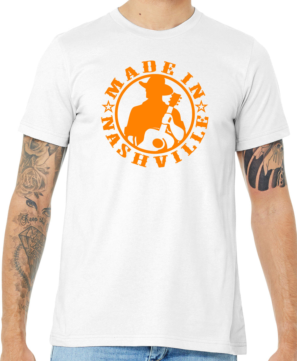 MIN White TN Orange T-Shirt