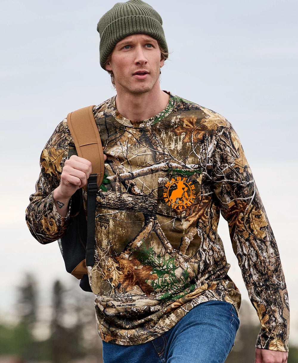 MIN Camo Long Sleeve Pocket T-Shirt