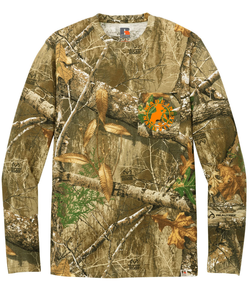 MIN Camo Long Sleeve Pocket T-Shirt