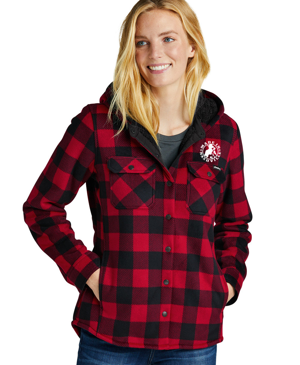 Ladies MIN Flannel Jacket