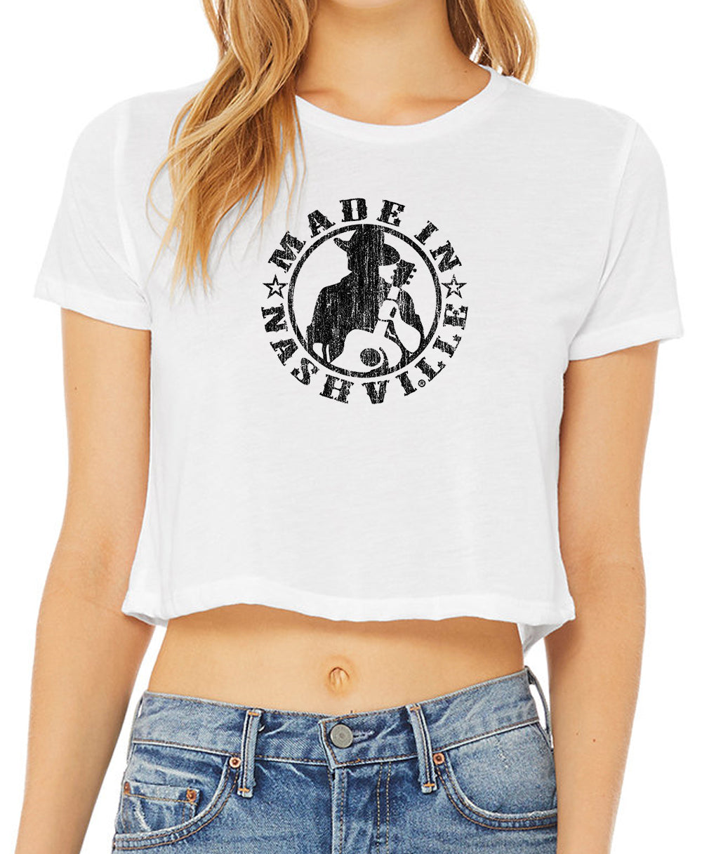 Ladies MIN Cropped T-Shirt