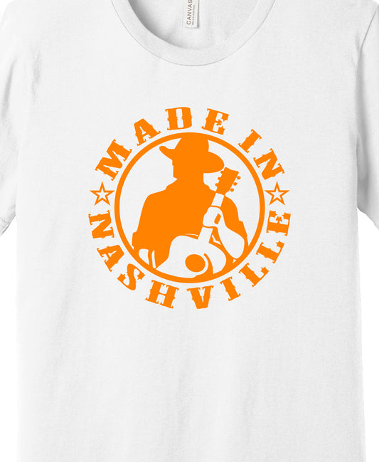 MIN White TN Orange T-Shirt