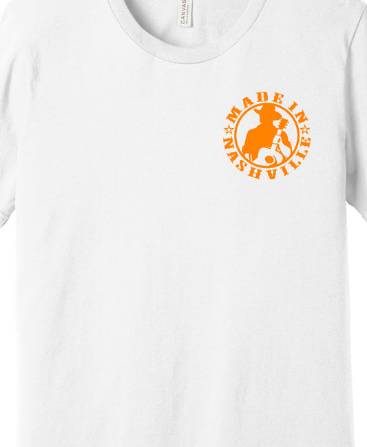 MIN White TN Orange T-Shirt