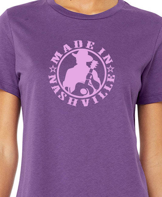 Ladies MIN Orchid T-Shirt