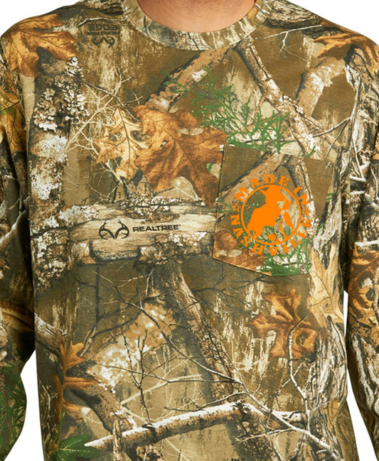 MIN Camo Long Sleeve Pocket T-Shirt