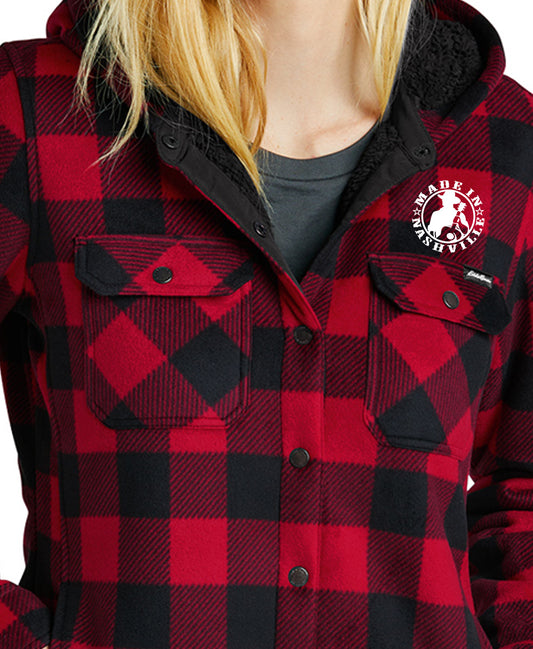 Ladies MIN Flannel Jacket