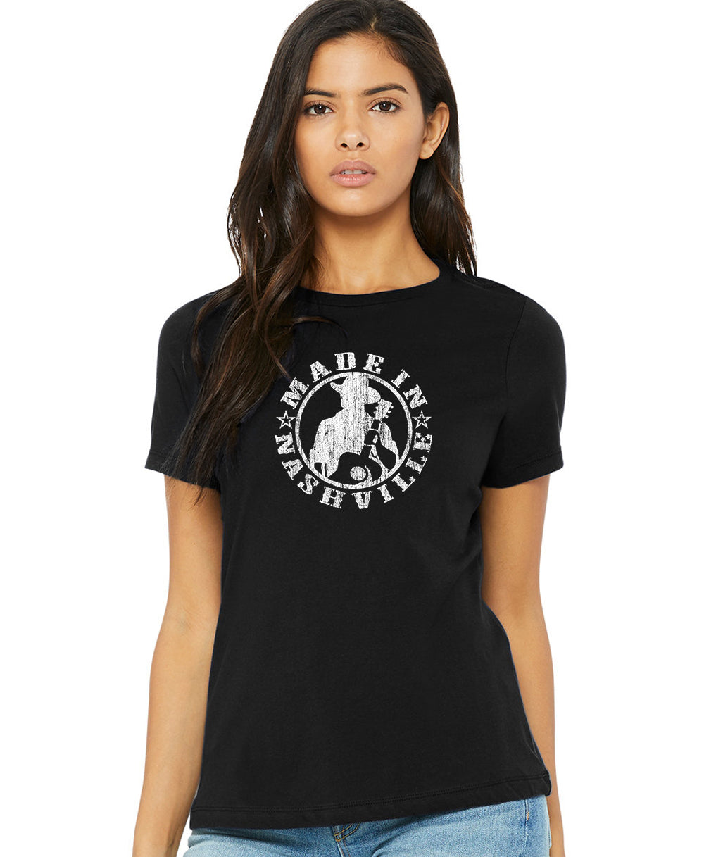 Ladies MIN Black T-Shirt