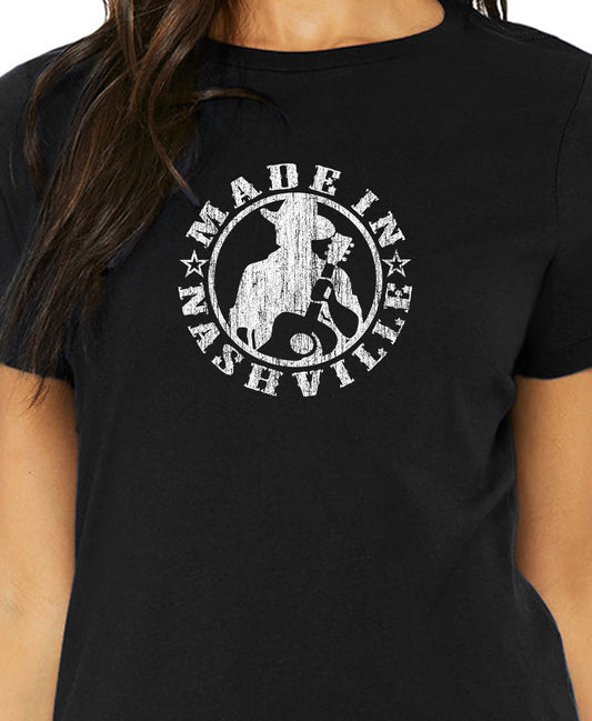 Ladies MIN Black T-Shirt
