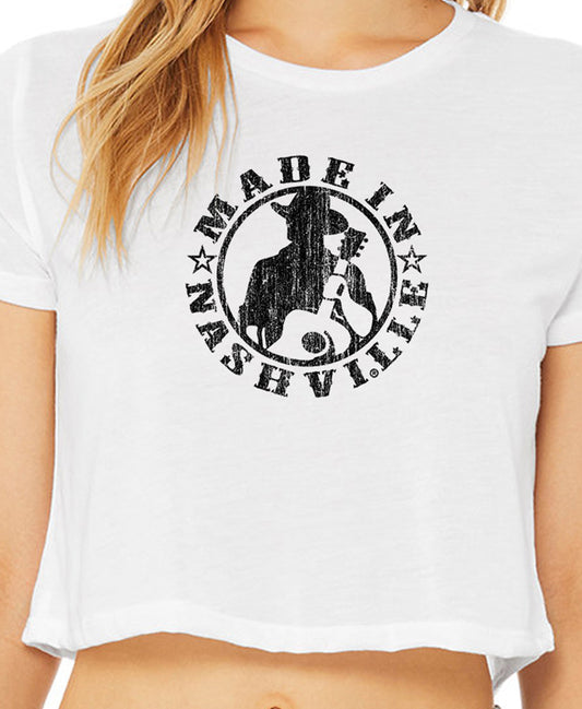 Ladies MIN Cropped T-Shirt